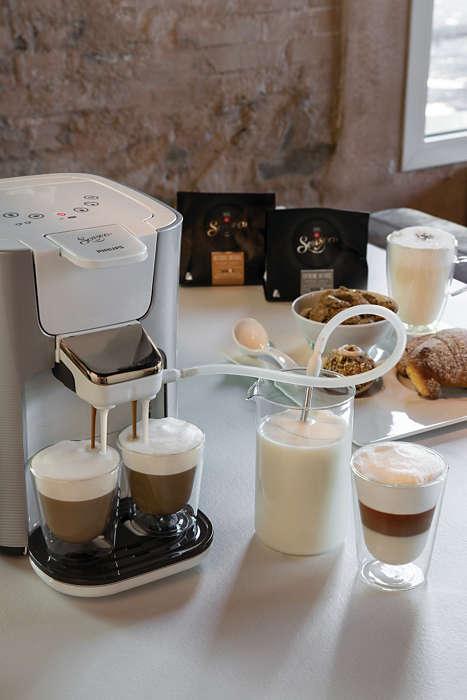 Actual product image Philips HD7857/20 Latte Duo (Senseo)