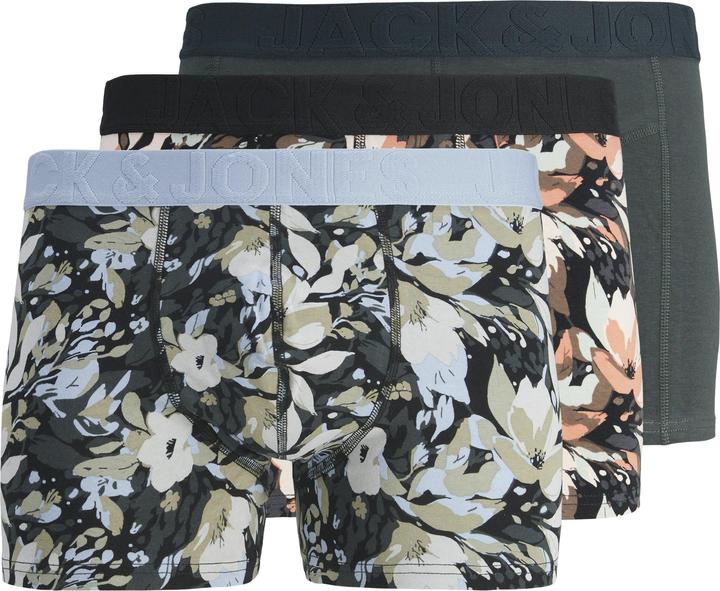 Image du produit Jack & Jones Jacjonah Flower Trunks 3 Pack Sn Jnr (128, Lot de 3)