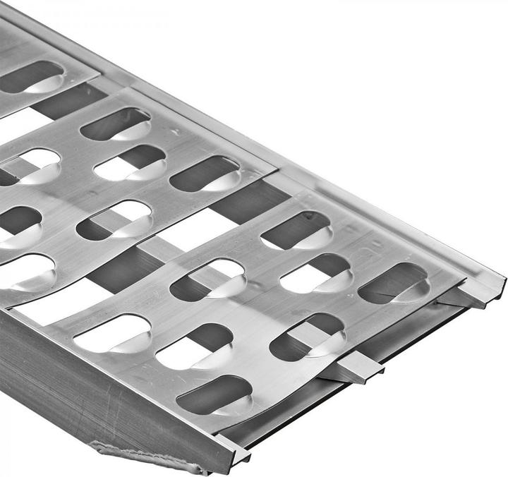 Produktbild Dema Auffahrrampe Auffahrschiene Verladerampe Rampe klappbar DAR680 1 Paar bis 340 kg