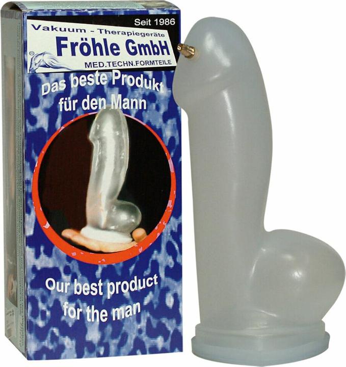 Actual product image Fröhle Testicle condom