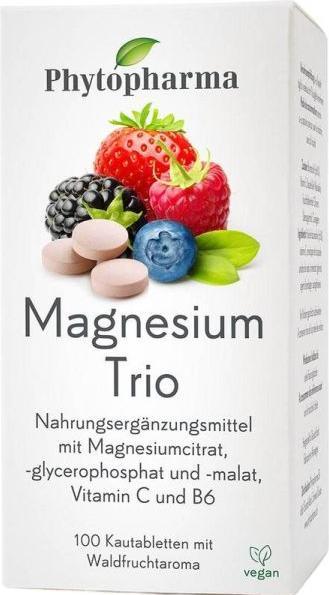 Phytopharma Magnesium Trio (100 Stück, Tabletten, 160 g)