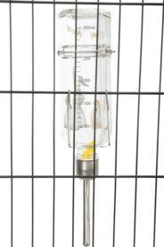 Actual product image Trixie Honey & Hopper small animal drinker glass 500ml (0.50 l)