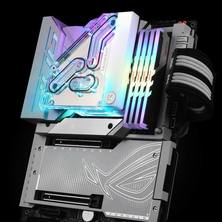Produktbild EKWB EK-Quantum Momentum² VRM Bridge ROG Maximus Z790 Formula D-RGB - weiss