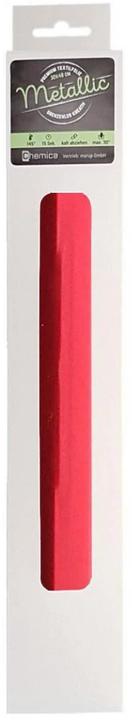 Image du produit Chemica Feuille thermocollante rouge métallisé