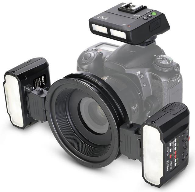 Image du produit Meike MK-MT24 Système de flash macro pour Canon (Flash macro, Canon)