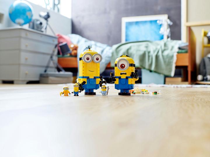 Image du produit LEGO 75551 Minions Figurines Brique et sa cachette (75551, LEGO Minions)