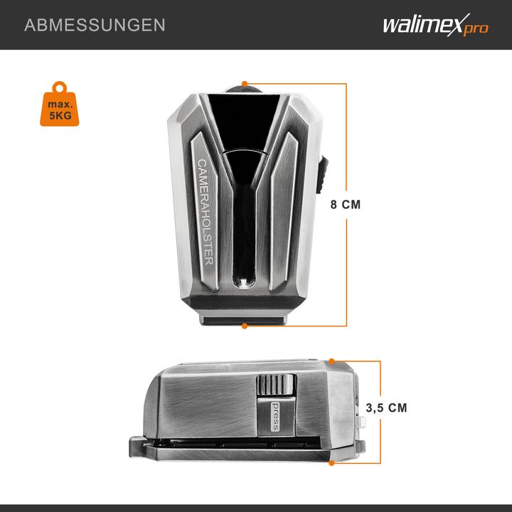 Image du produit Walimex pro pro V-Dock Argus pour caméra (Support de montage)