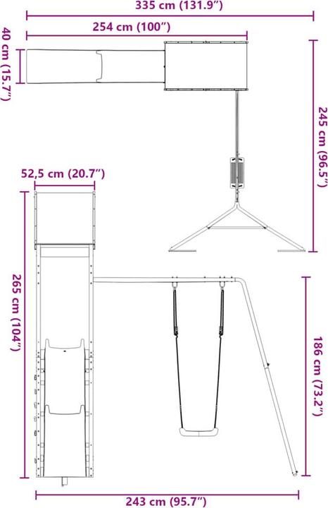 Produktbild VidaXL Ovidio