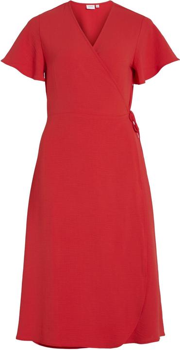 Vila Kurzärmeliges Wickelkleid (42)