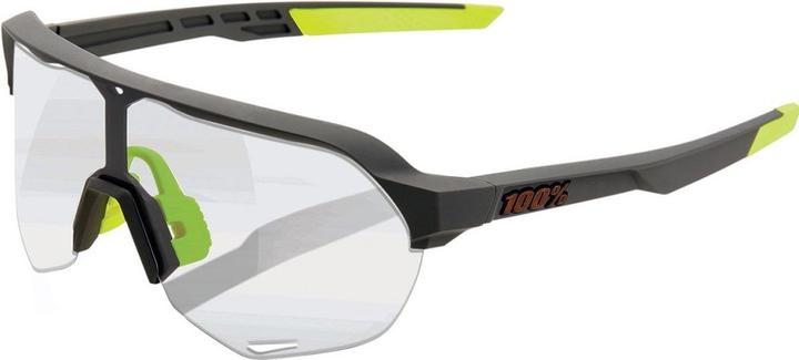 100% S2 (Soft tact cool grey, photochromic clear-smoke)