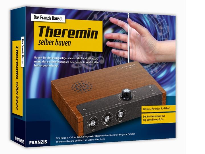 Actual product image Franzis Build your own theremin