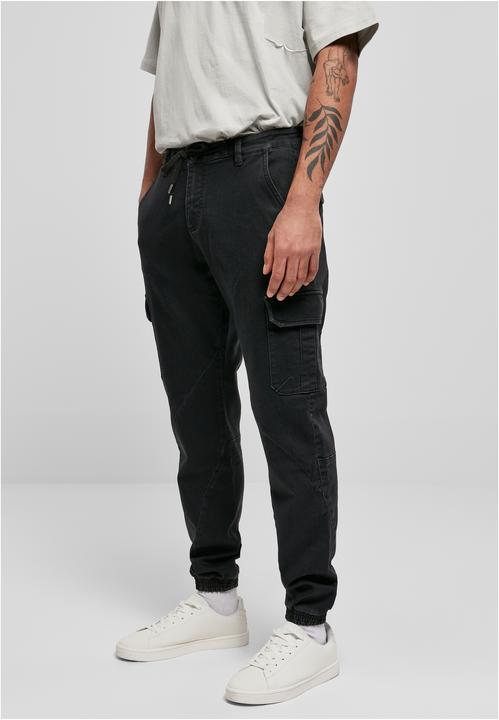 Actual product image Urban Classics Knitted Cargo Jogging Pants (M)