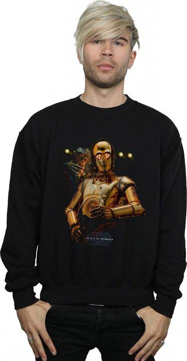 Immagine prodotto Star Wars The Rise Of Skywalker C-3PO And Babu Frik Felpa Uomo (XL)