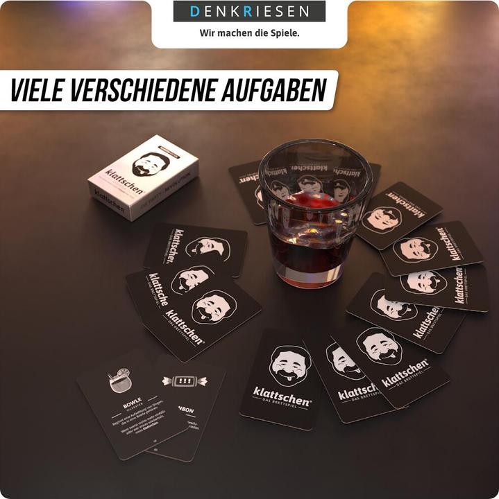 Actual product image Denkriesen - klattschen® - SILVESTER EDITION "Probably the best drinking game of all time"