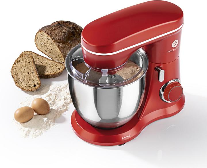 Produktbild Kochwerk Küchenmaschine, rot, 1300 Watt (1300 W)