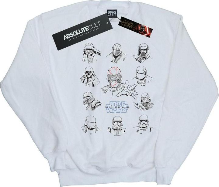 Image du produit Star Wars - Sweat FIRST ORDER CHARACTER LINE UP MONO - Homme (M)