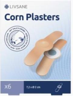 Actual product image Livsane Hühneraugen-Pflaster (6 x)