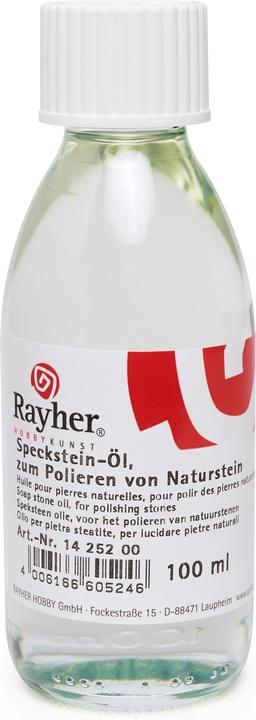 Actual product image Rayher Soapstone oil 100ml bottle (Transparent, 100 ml)