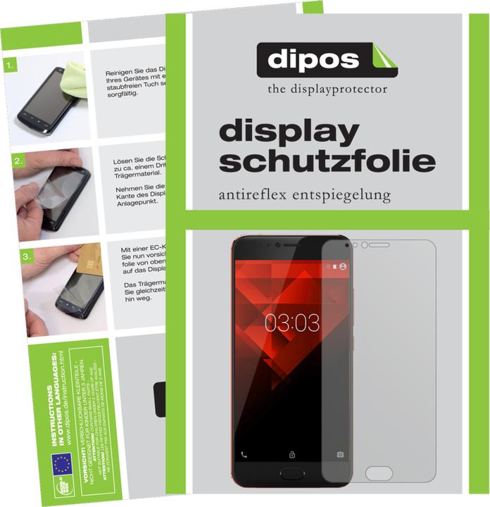 Produktbild Dipos Displayschutzfolie Antireflex (2 Stück, Noa Element H10LE)