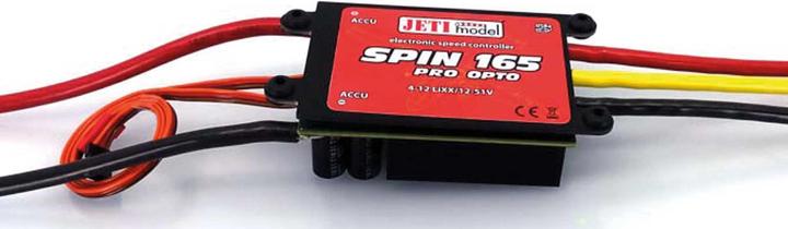 Actual product image Jeti spin 165 pro opto brushless controller