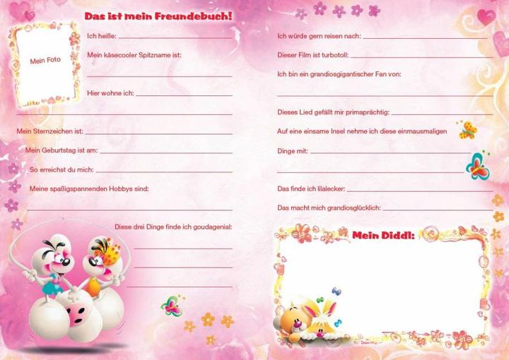 Image du produit Panini Diddl: Meine Freunde (Allemand, 2016)