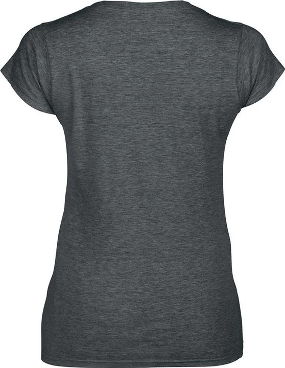 Actual product image Gildan Ladies Soft Style Short Sleeve V-Neck T-Shirt (L)