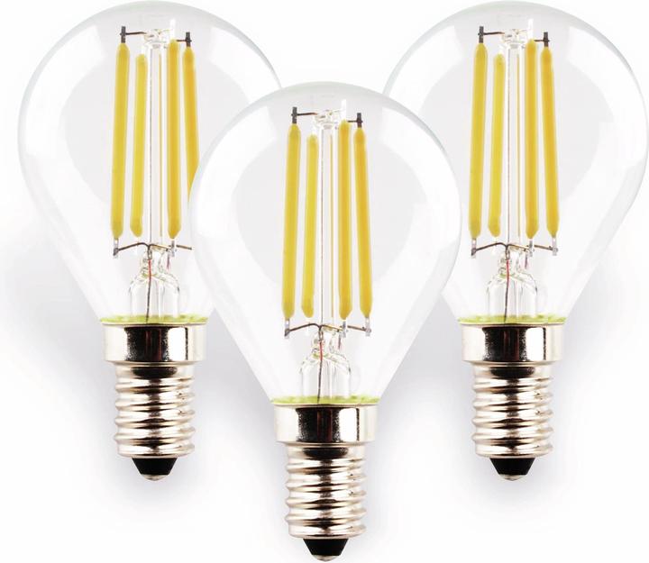 Actual product image Müller Licht Drop (E14, 4 W, 470 lm, 3 x, E)