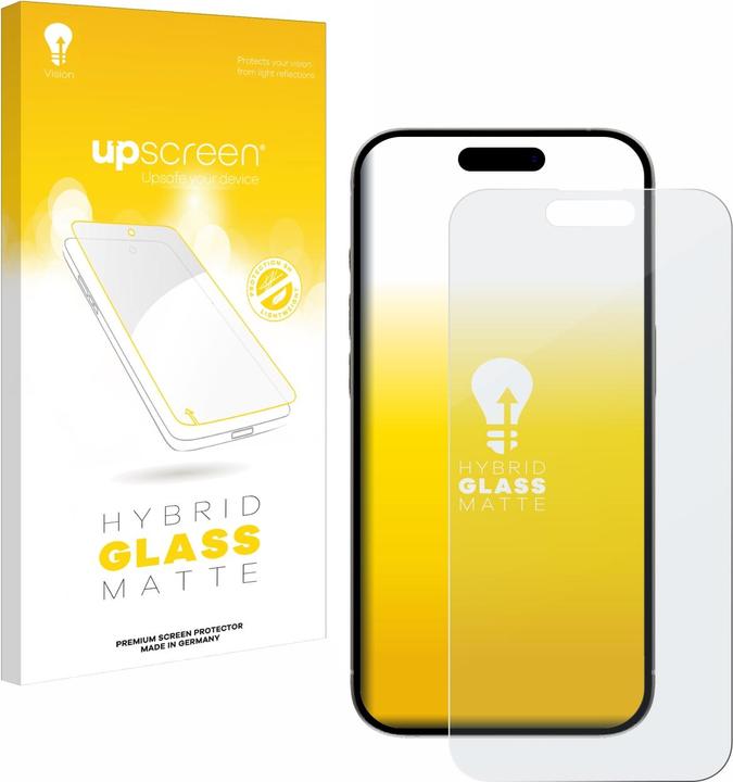 Produktbild upscreen Reflection Shield Panzerglasfolie Matt (1 Stück, Apple iPhone 15 Pro)