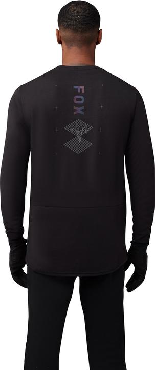 Actual product image Fox Jersey 24 Ranger Dr Md Ls Lunar Blk (XL)