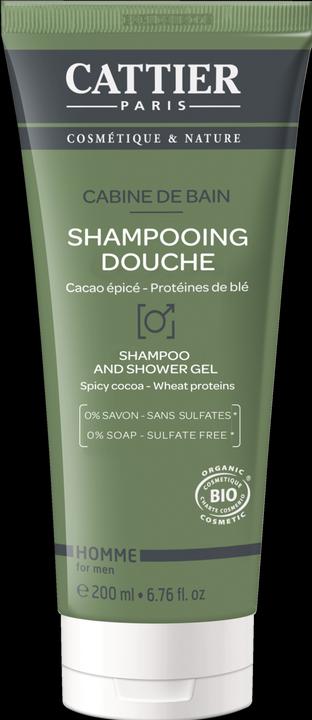 Actual product image Cat Cattier Gel douche 3 en 1 Homme (200 ml)