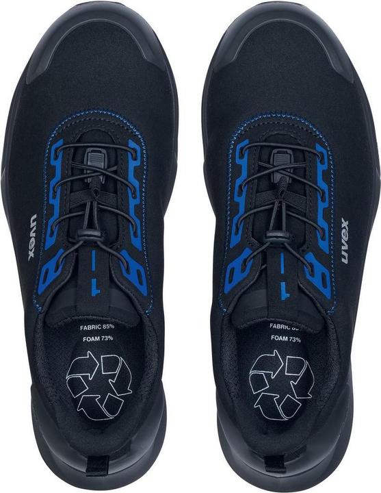 Productafbeelding Uvex Sports uvex 1 x-craft lage schoenen S2 68147 zwart, blauw wijdte 10 maat 42 (S2, 42)