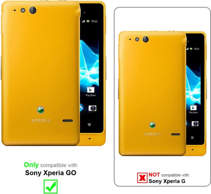 Image du produit Cadorabo TPU X-Line Cover (Sony Xperia Go ST27i)