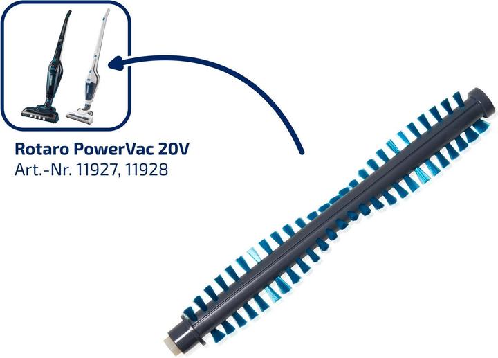 Actual product image Leifheit Rotaro PowerVac 2in1 cleaning brush