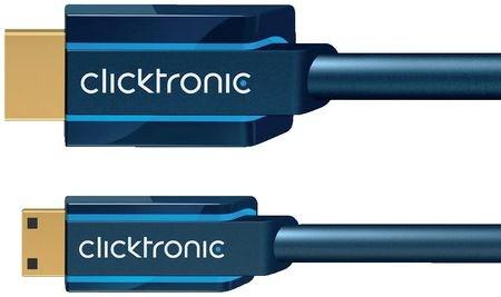 Produktbild clicktronic Mini-HDMI Adapterkabel Ethernet (2 m, HDMI)