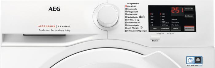 Produktbild AEG L6FBF51488 Waschautomat (8 kg, Links)