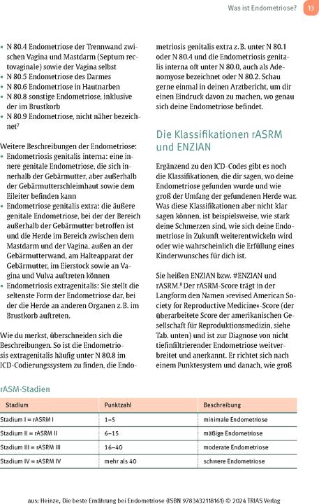 Immagine prodotto Heinze:Die beste Ernährung bei Endometr (Tedesco, Nicole R. Heinze, 2024)