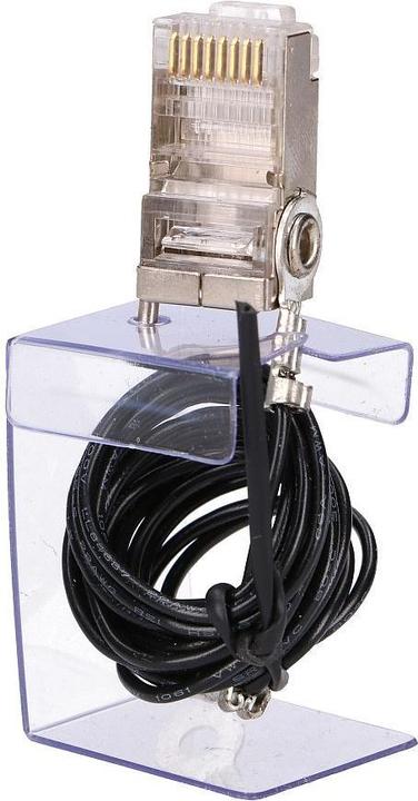 Actual product image Ubiquiti TC-GND-connector STP RJ45, Cat6, 8p8c, wire, pleated, AWG24 (Network cable)