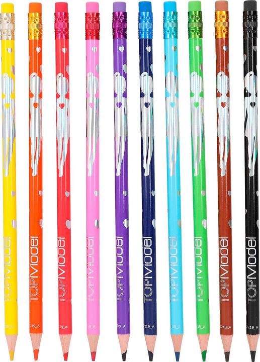 Actual product image Magni TOPModel Erasable coloured pencils (Multicoloured)