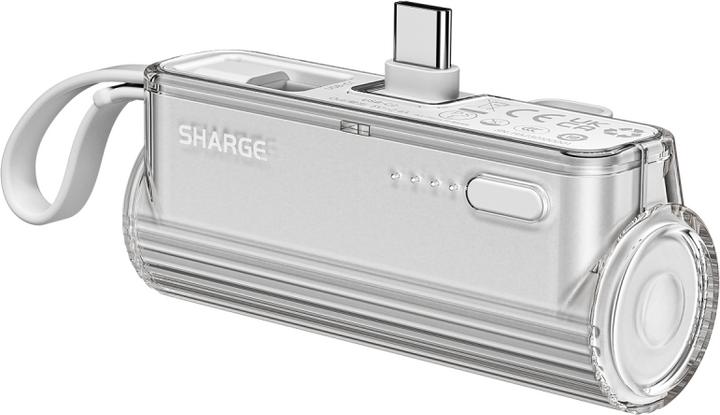 Actual product image Sharge Flow Mini WHI (5000 mAh, 12 W, 12 Wh)