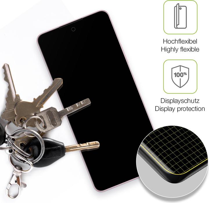 Actual product image Dipos Full Cover Screen Protector Matte (1 Piece, Oppo A5s)