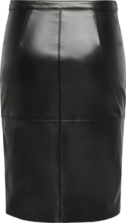 Actual product image Only ONLNEWOLINE faux leather skirt faux leather skirt (XS)