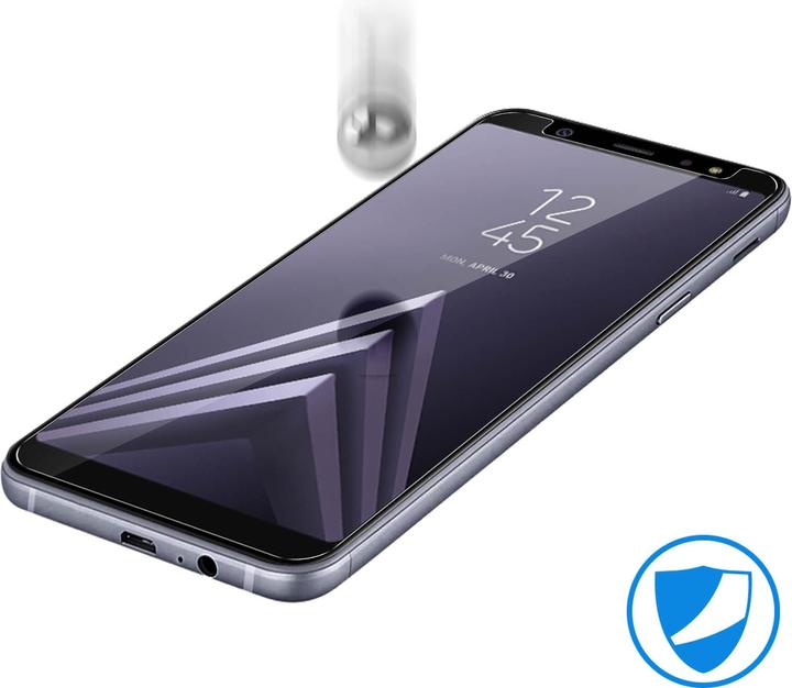 Produktbild Avizar Kristallklare Folie, Glas-Displayschutz (1 Stück, Samsung Galaxy A6+)
