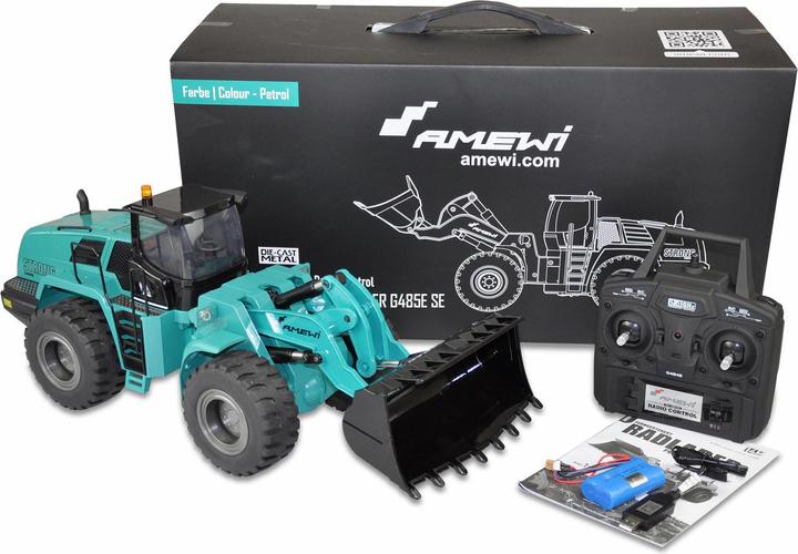 Immagine prodotto Amewi Pala gommata RC G485E benzina Li-Ion 2000mAh (RTR pronto all'uso)