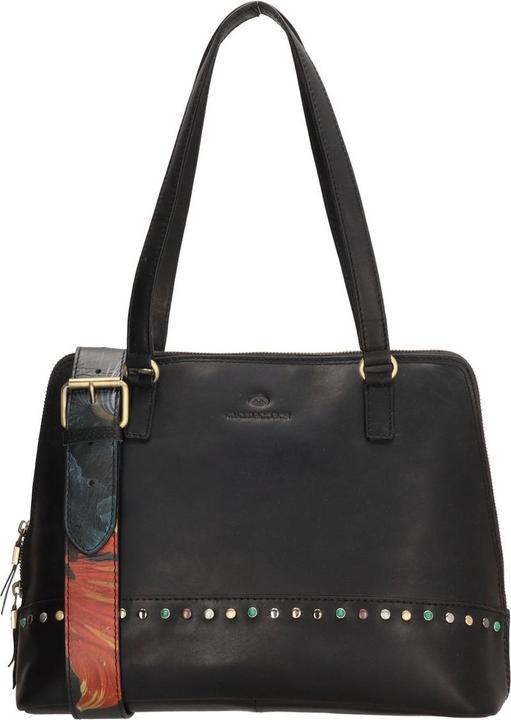 Micmacbags Masterpiece Shopper - Schwarz - 100% Leder