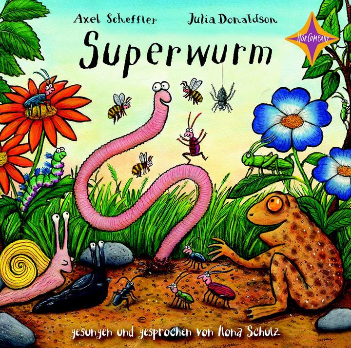 Actual product image Superwurm (German, Julia Donaldson, Ilona Schulz, Salah Naoura, Axel Scheffler, 2022)