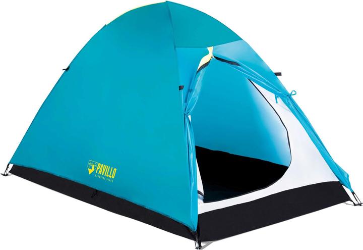 Produktbild Bestway 68089, Camping, Hard frame, Tunnel tent, 2 person(s), 1.9 kg, Black, Blue, White (Tunnelzelt, 1.90 kg, 2 Personen)