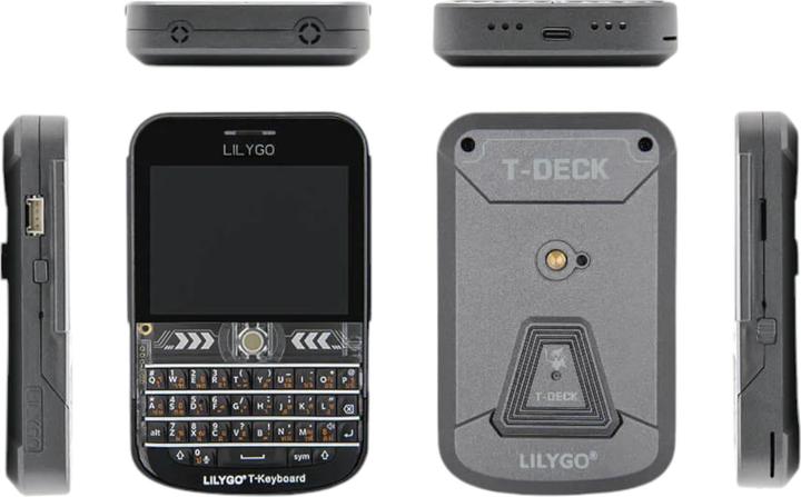 Produktbild Lilygo T-Deck Plus ESP32-S3 868MHz LoRa-Modul mit 2.8 Zoll Display Weiss für Meshtastic