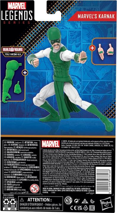 Image du produit Hasbro Marvel Legends figurine Marvel's Karnak (BAF : Totally Awesome Hulk) 15 cm