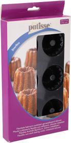 Actual product image Patisse Cupcake mould set with decoration picker 24 pieces ø 5cm