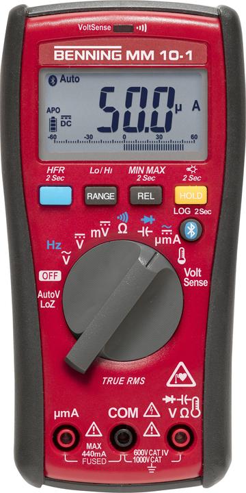 Actual product image Benning MM 10-1 Multimeter (CAT IV 600V)